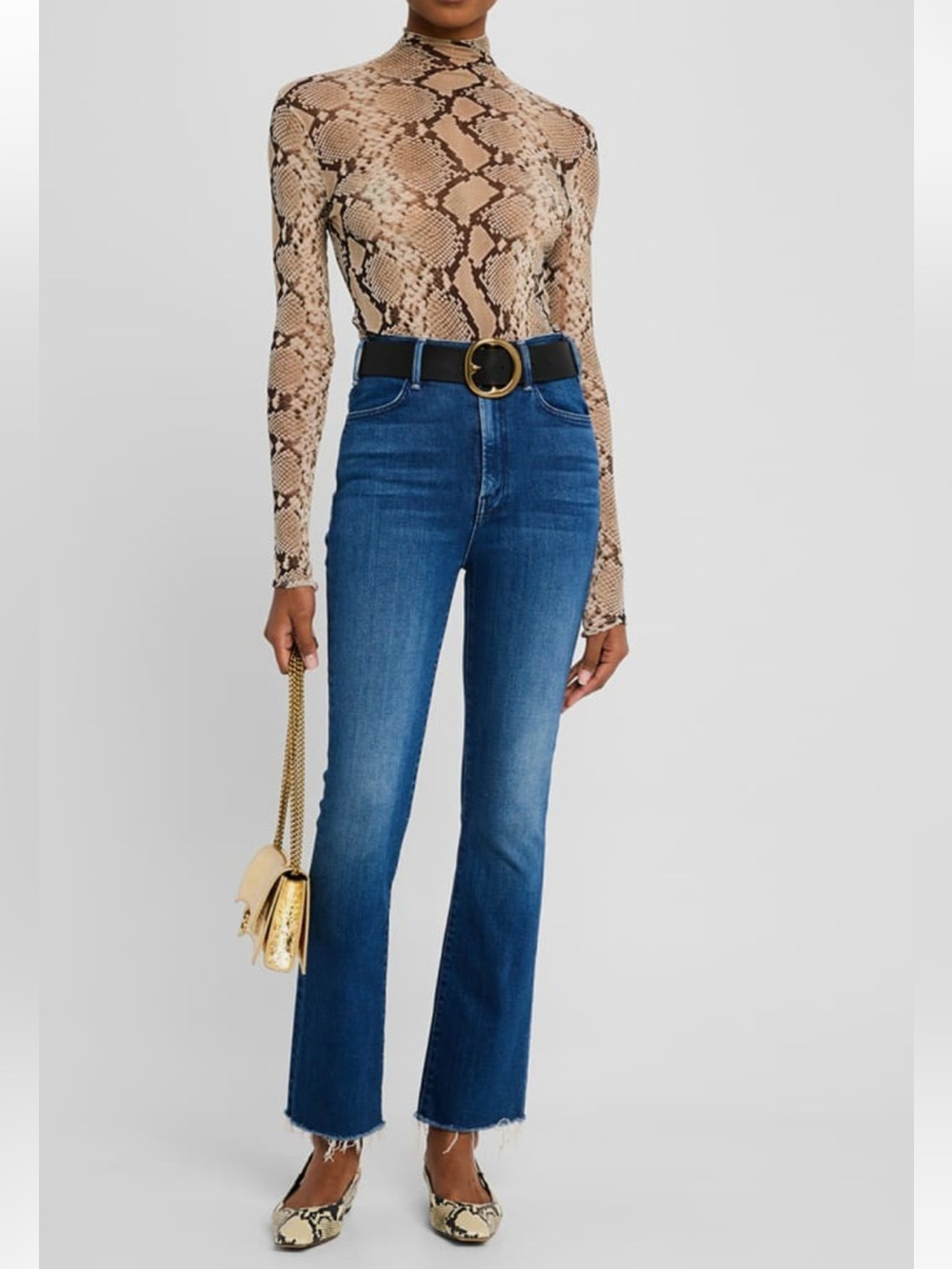 Mother The Hustler Flood Fray Denim Jean 23